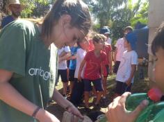 2º ano A e 3º ano E no Espaço Verde!