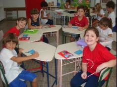 Primeiros dias no 1º ano B