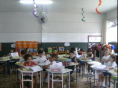 Alegria e amizade no 1º ano A