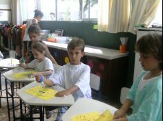 Alegria e amizade no 1º ano A