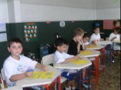 Alegria e amizade no 1º ano A