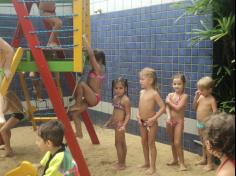 Que delícia … Banho de piscina!!!