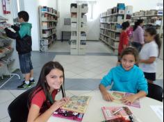 5º ano A e B em sua primeira aula de campo