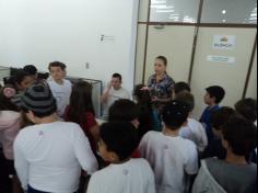 5º ano A e B em sua primeira aula de campo