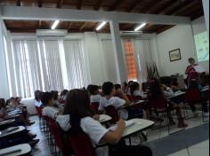 5º ano A e B em sua primeira aula de campo