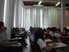 5º ano A e B em sua primeira aula de campo