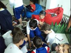 5º ano A e B em sua primeira aula de campo