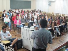 Palestra sobre finanças pessoais