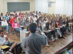 Palestra sobre finanças pessoais