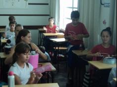 Aula de Artes nos 6°s anos