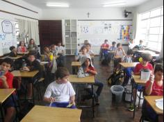 Aula de Artes nos 6°s anos