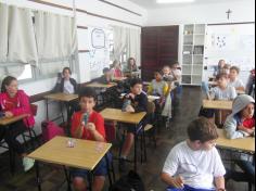 Aula de Artes nos 6°s anos