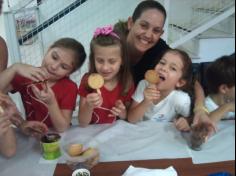 Oficinas de culinária no Grupo Galera do Bem