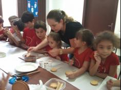 Oficinas de culinária no Grupo Galera do Bem