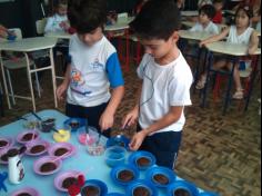 Oficinas de culinária no Grupo Galera do Bem