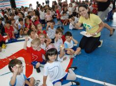 Celebração de Páscoa do período vespertino