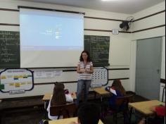 Facilitadora de Informática no 4º ano B