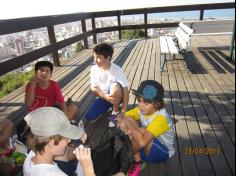 Aula de campo no Morro da Cruz