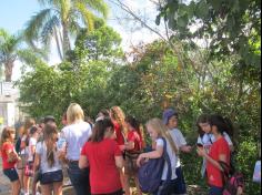 Aula de campo no Morro da Cruz