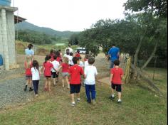 1º ano C no  Aterro Sanitário