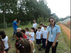 1º ano C no  Aterro Sanitário