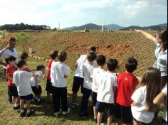 1º ano C no  Aterro Sanitário