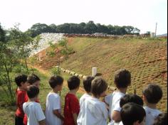 1º ano C no  Aterro Sanitário