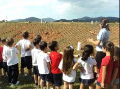 1º ano C no  Aterro Sanitário