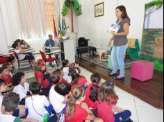 Visita à biblioteca pública de Itajaí