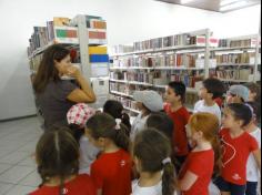 Visita à biblioteca pública de Itajaí