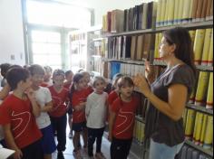 Visita à biblioteca pública de Itajaí