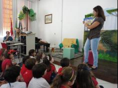 Visita à biblioteca pública de Itajaí