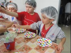 Culinária com mãe no 2º ano C