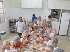 Culinária com mãe no 2º ano C