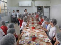 Culinária com mãe no 2º ano C