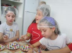 Culinária com mãe no 2º ano C