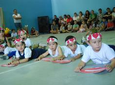 Alegria e entusiasmo  na Assembleia de Abril Educação Infantil e 1ºs anos