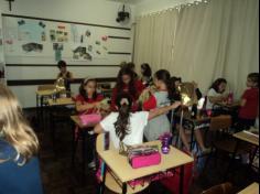 4º ano D estudando o espaço