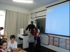 4º ano D estudando o espaço