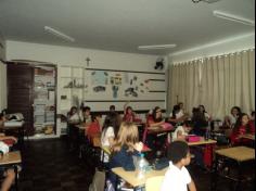 4º ano D estudando o espaço