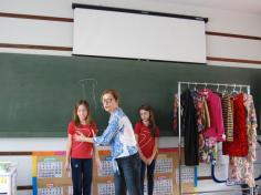 Mamães continuam fazendo oficinas no 5º ano B