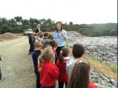 Grupo Super Leitores visita o aterro sanitário de Itajaí