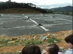 Grupo Super Leitores visita o aterro sanitário de Itajaí