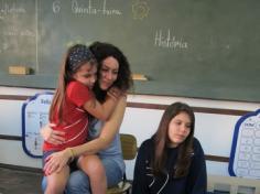 Oficina com mãe no 2º ano C