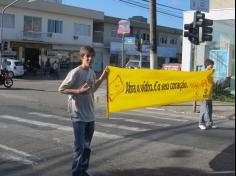 Salesiano participa do pedágio da APAE