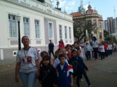 1ºs anos visitam pontos turísticos de Itajaí