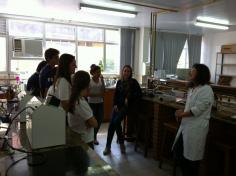 Saída de Campo leva alunos do EM aos laboratórios da Univali