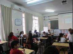 4º ano D aprendendo sobre indústria