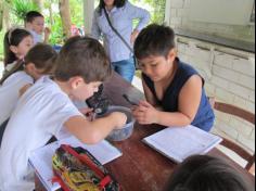 Aula de campo no 2º ano C