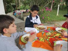 Aula de campo no 2º ano C